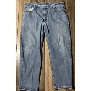Levi's 550 Men's Relaxed Fit Jeans 40x32 Medium Wash Blue Denim